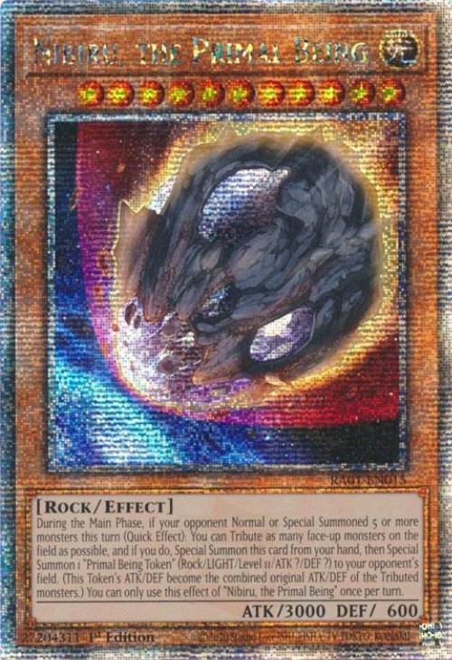 Nibiru, the Primal Being (V.5 - Quarter Century Secret
Rare)