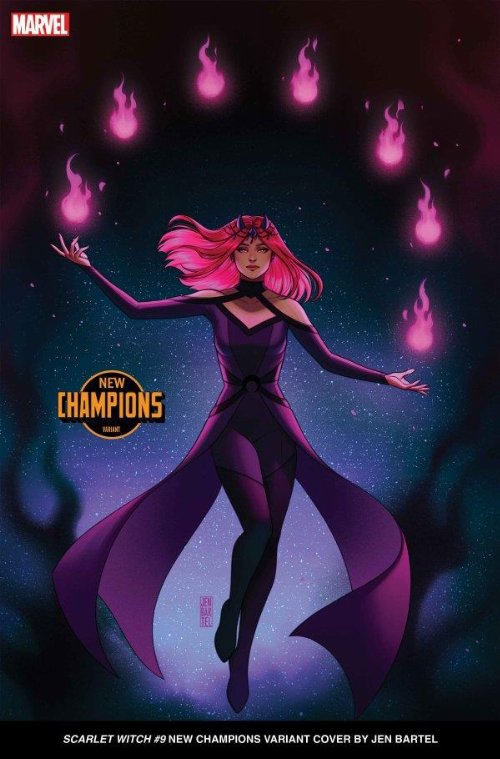 Scarlet Witch #9 Bartel New Champions Variant
Cover