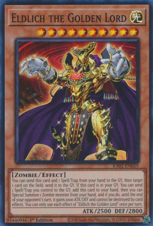 Eldlich the Golden Lord (V.1 - Super
Rare)