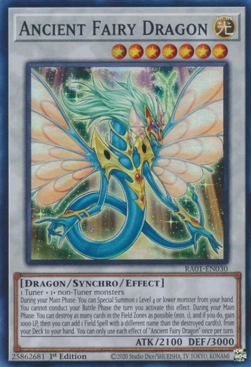 Ancient Fairy Dragon (V.1 - Super Rare)