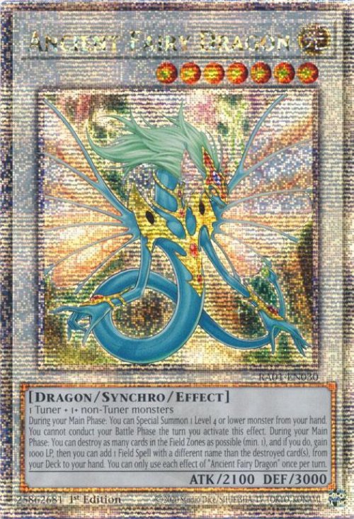 Ancient Fairy Dragon (V.5 - Quarter Century Secret
Rare)