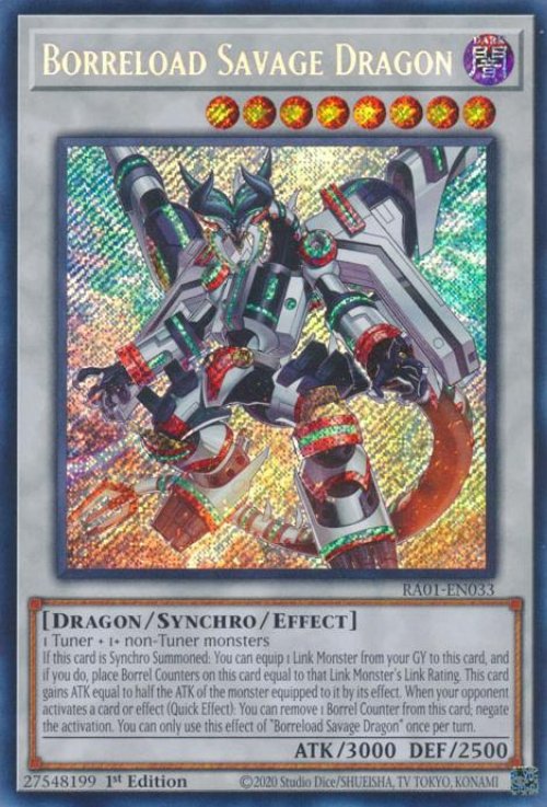 Borreload Savage Dragon (V.3 - Secret
Rare)