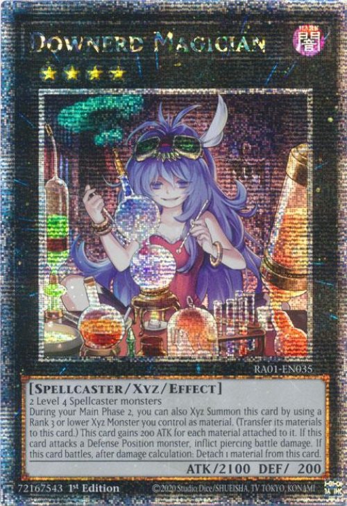 Downerd Magician (V.5 - Quarter Century Secret
Rare)