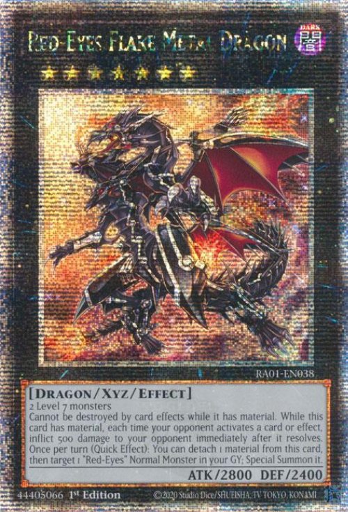 Red-Eyes Flare Metal Dragon (V.5 - Quarter Century
Secret Rare)