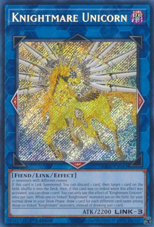 Knightmare Unicorn (V.3 - Secret
Rare)