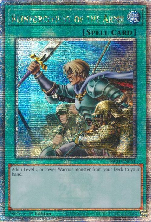 Reinforcement of the Army (V.5 - Quarter Century
Secret Rare)