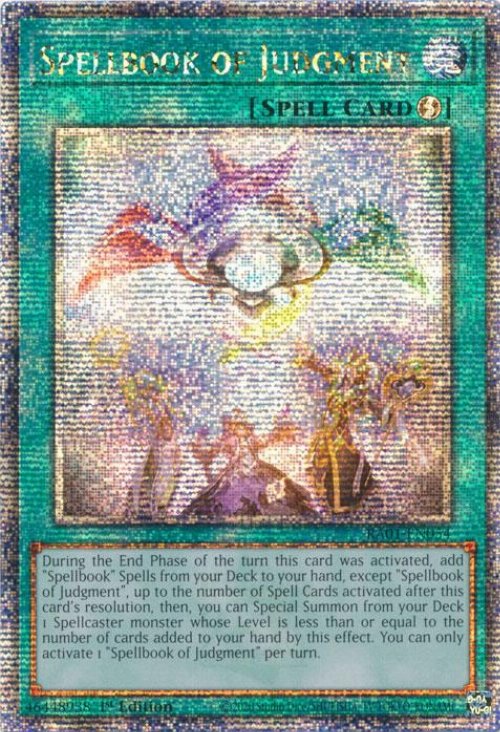 Spellbook of Judgment (V.5 - Quarter Century Secret
Rare)