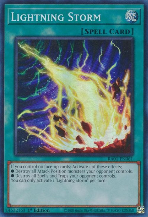 Lightning Storm (V.1 - Super
Rare)