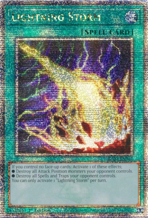 Lightning Storm (V.5 - Quarter Century Secret
Rare)