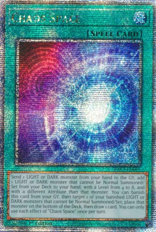 Chaos Space (V.5 - Quarter Century Secret
Rare)