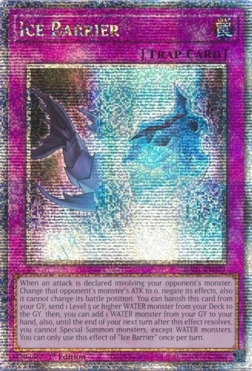 Ice Barrier (V.5 - Quarter Century Secret
Rare)