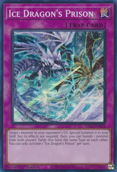 Ice Dragon's Prison (V.1 - Super
Rare)