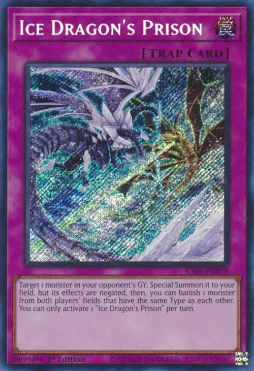 Ice Dragon's Prison (V.3 - Secret
Rare)