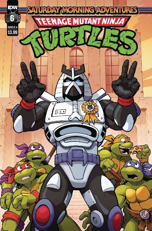 Τεύχος Κόμικ Teenage Mutant Ninja Turtles Saturday
Morning Adventures #6