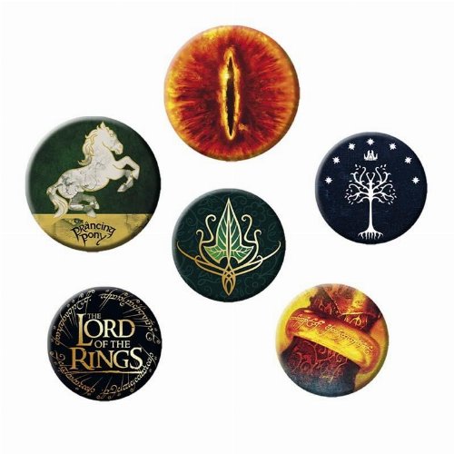 The Lord of the Rings - Symbols 6-Pack Pin
Badges