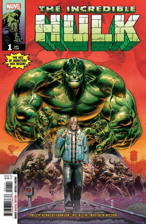 Τεύχος Κόμικ The Incredible Hulk #1 Signed By Johnson
(Includes Certificate Of Authenticity)