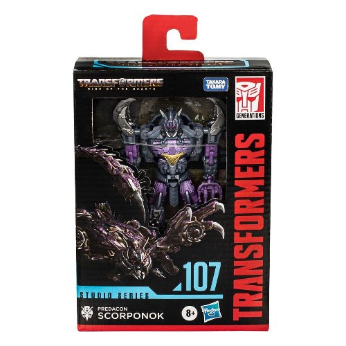 Transformers: Rise of the Beasts Generations Deluxe Class - Predacon Scorponok #107 Action Figure (11cm)