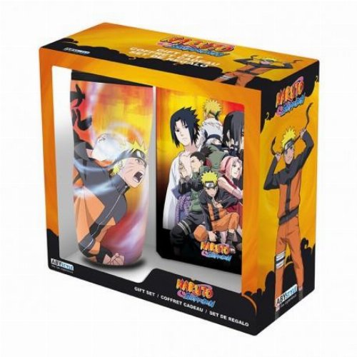 Naruto Shippuden - Sasuke vs Naruto Gift set
(Tumlber & Notebook)