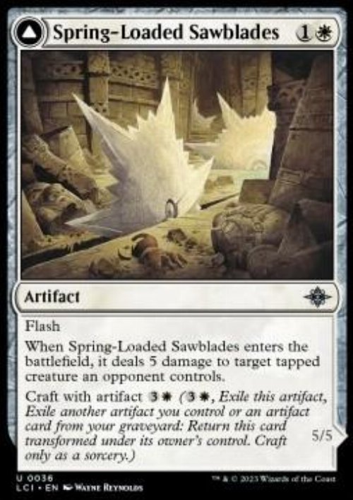 Spring-Loaded Sawblades // Bladewheel
Chariot