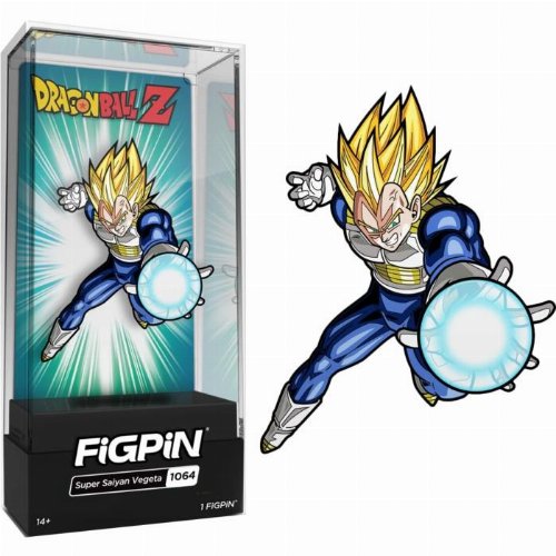 FiGPiN Dragon Ball Z - Super Saiyan Vegeta #1064
Φιγούρα Καρφίτσα