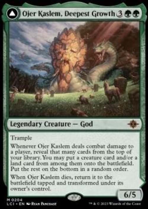 Ojer Kaslem, Deepest Growth // Temple of
Cultivation