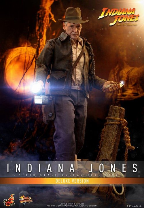 Indiana Jones and the Dial of Destiny: Hot Toys
Masterpiece - Indiana Jones 1/6 Deluxe Action Figure
(30cm)