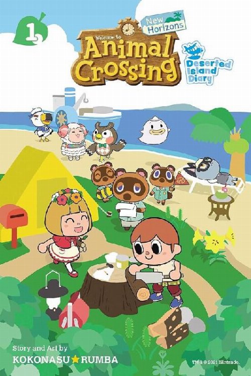 Τόμος Manga Animal Crossing New Horizons Vol.
01
