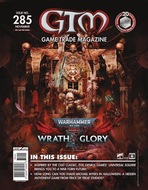Game Trade Magazine #285 (Cover Story: Warhamer 40.000
Wrath & Glory Roleplay)