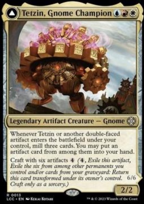 Tetzin, Gnome Champion // The Golden-Gear
Colossus