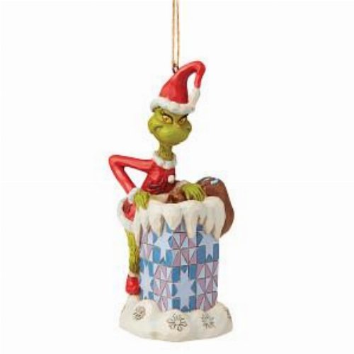 Grinch: Enesco - Grinch Climbing Into Chimney
Hanging Ornament