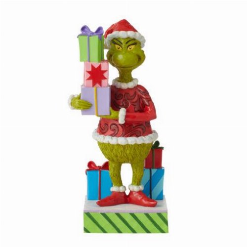 Grinch: Enesco - Grinch Holding Presents by Jim
Shore Statue Figure (20cm)