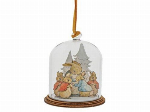 Peter Rabbit and Family: Enesco - Wooden Hanging
Ornament