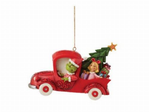 Grinch: Enesco - Grinch in Red Truck Hanging
Ornament