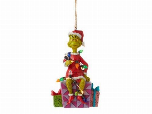 Grinch: Enesco - Grinch Wapped in Lights Hanging
Ornament