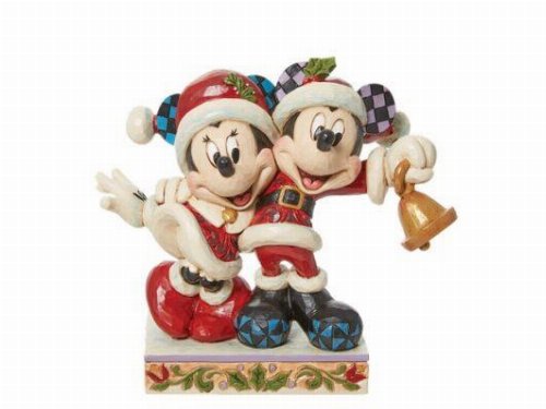 Disney: Enesco - Mickey & Minnie Jingle Bell by
Jim Shore Φιγούρα Αγαλματίδιο (17cm)