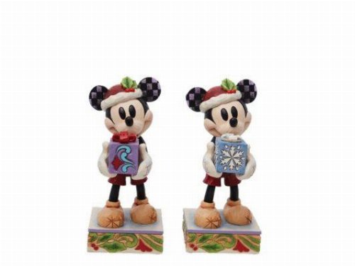 Disney: Enesco - Mickey & Pluto Festive
Friends by Jim Shore Statue Figure (15cm)