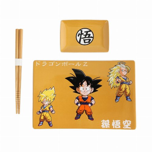 Dragon Ball Z - Saiyan Forms Sushi
Set