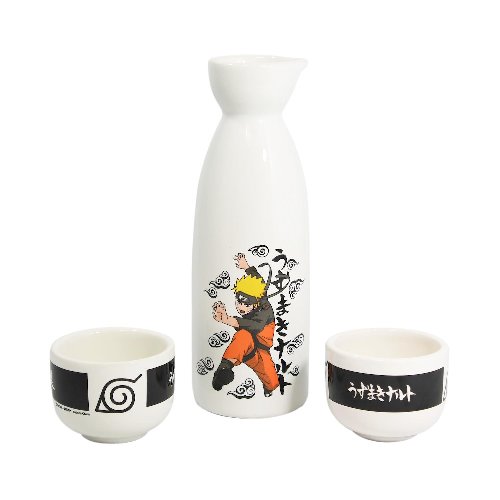 Naruto Shippuden - Naruto Sake Set (Μπουκάλι,
Ποτήρια)