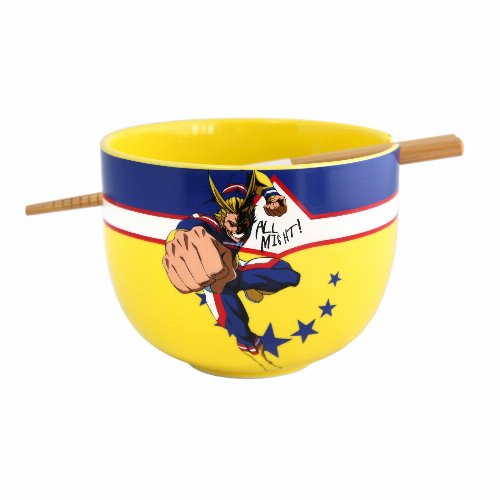 Boku no Hero Academia - All Might Ramen Set
(Bowl, Chopsticks)