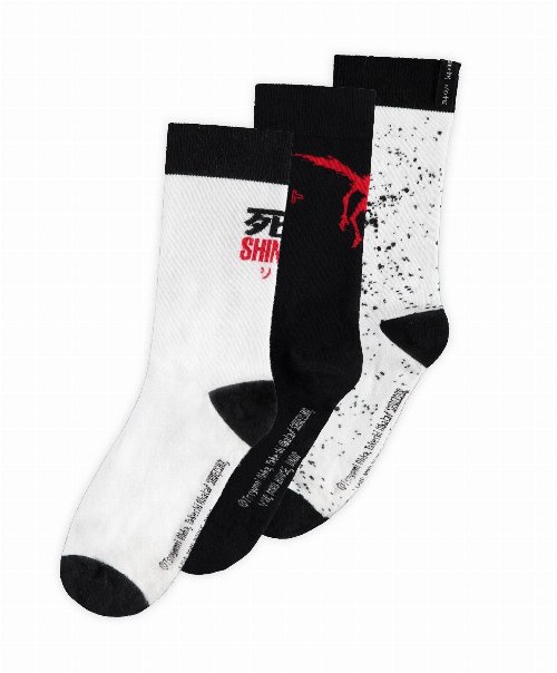 Death Note - Ryuk Splash 3-Pack Socks (Size
43-46)