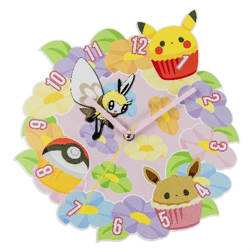 Pokemon - Flower Metal Wall
Clock