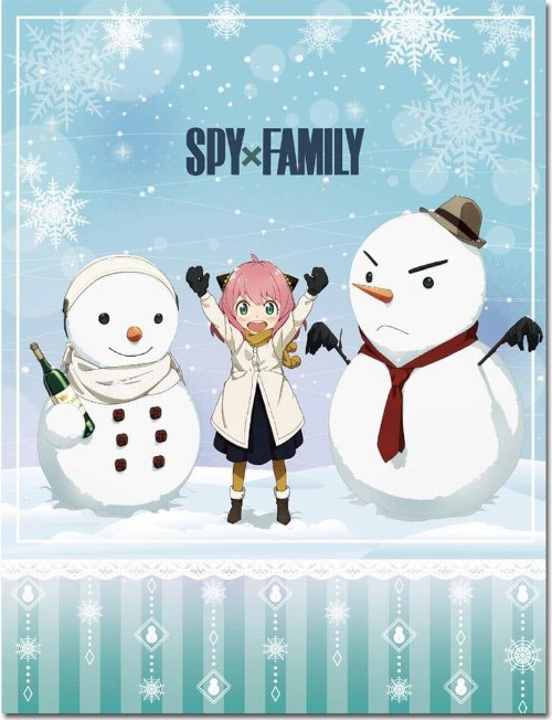 Spy x Family - Snowman and Anya Blanket
(117x152cm)