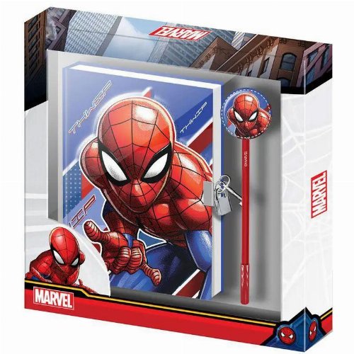 Marvel - Spider-Man Skew Notebook with
Pen