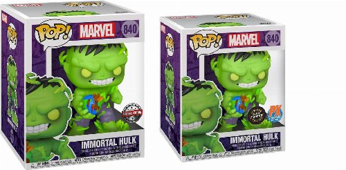 Φιγούρες Funko POP! Bundle of 2: Marvel Comics -
Immortal Hulk #840 & Chase Supersized (PX
Exclusive)