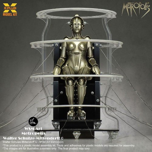 Metropolis - Maschinenmensch Seated 1/8 Model
Kit (18cm)