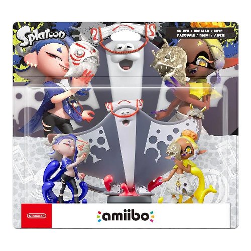 Nintendo Amiibo: Splatoon - Shiver, Frye & Big Man
Σετ 3 Φιγούρες