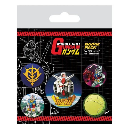 Mobile Suit Gundam - Intergalactic 5-Pack
Badges