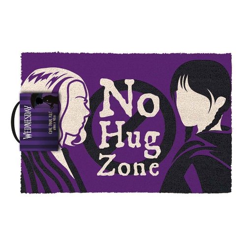 Wednesday - No Hug Zone Doormat (40 x 60
cm)
