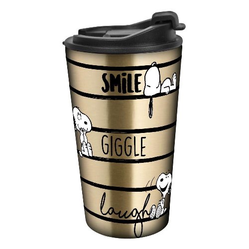 Peanuts - Smile Giggle Laugh Travel Mug
(350ml)