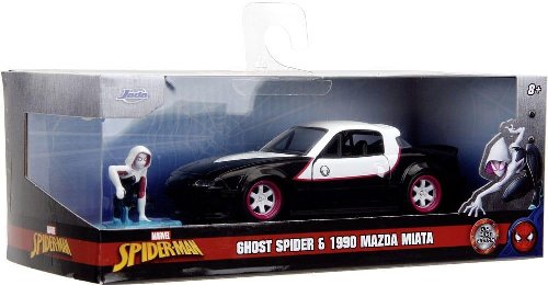 Marvel - Ghost-Spider 1990 Miata Diecast Model
(1/32)